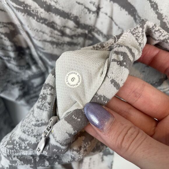 Lululemon Its Rulu Run Long Sleeve Shirt‎ W3GP3S Liquidize Camo Size 6 - Picture 8 of 9